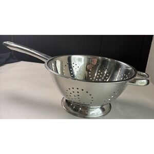 Stainless Steal Kitchen Noodle Strainer With Handle